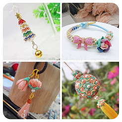 50M 5 Colors Braided Polyester Cord&nbsp;OCOR-TA0003-58