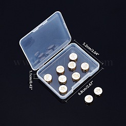 Brass Enamel Beads&nbsp;KK-AR0001-89G