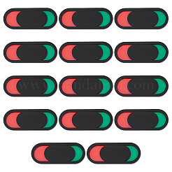 14Pcs Acrylic Red Green Slider Indicator Door Sign&nbsp;AJEW-WR0003-20B