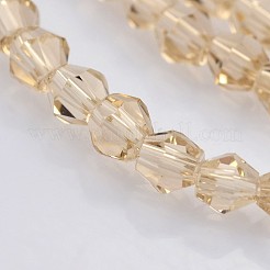 Bicone Glass Beads Strands&nbsp;LS-EGLA-P016-3mm-12