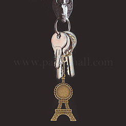 DIY Blank Eiffel Tower Pendant Making Kit&nbsp;DIY-GO0001-69