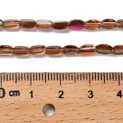 Electroplate Glass Beads Strands&nbsp;EGLA-P064-01A-HR01