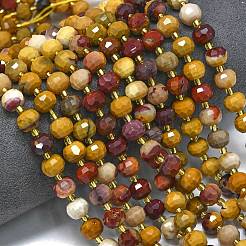 Natural Mookaite Beads Strands&nbsp;G-K389-E53-01