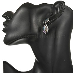 304 Stainless Steel Dangle Stud Earring for Women&nbsp;EJEW-JE07350-02