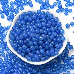 Luminous Glow in the Dark Transparent Glass Round Beads&nbsp;GLAA-F124-B06