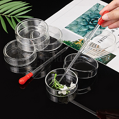 Flat Round Glass Biochemical Petri Dish&nbsp;GLAA-OC0001-14A