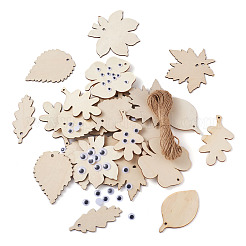Unfinished Wood Cutouts Ornaments&nbsp;WOOD-TA0002-28