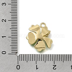 Brass Enamel Pendants&nbsp;KK-K427-10B-G