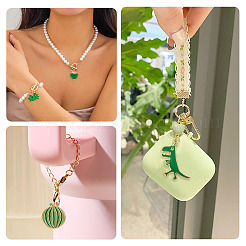 24Pcs 12 Styles Alloy Enamel Pendants&nbsp;ENAM-TA0009-07
