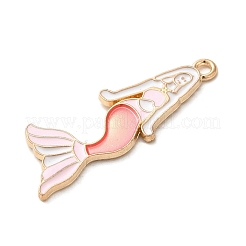 Alloy Enamel Pendants&nbsp;ENAM-E064-04KCG-01