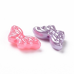 Imitation Pearl Acrylic Beads&nbsp;OACR-E013-17