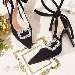 2Pcs Crystal Rhinestone Shoe Decoration&nbsp;DIY-OC0009-93KCG