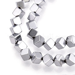Electroplated Synthetic Non-magnetic Hematite Beads Strands&nbsp;G-T139-62A