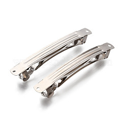 Iron Hair Barrette Findings&nbsp;X-PJH1019Y