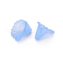 Frosted Acrylic Bead Caps&nbsp;MACR-S371-10A