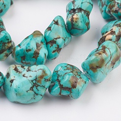 Natural Howlite Beads Strands&nbsp;X-G-K249-01A