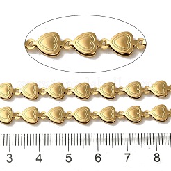 Ion Plating(IP) 304 Stainless Steel Heart Link Chains&nbsp;CHS-Q006-08G