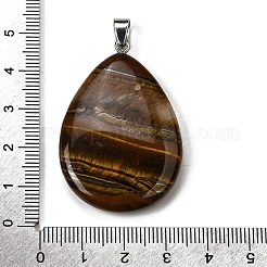 Natural Tiger Iron Pendants&nbsp;G-F820-14P-12