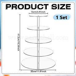 Acrylic Cupcake Stand&nbsp;DIY-WH0504-900