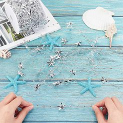 ABS Plastic Beads Ribbons&nbsp;OCOR-WH0066-82B
