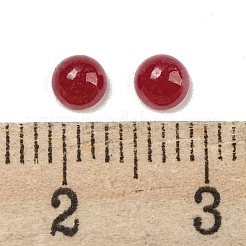 Natural White Jade Dyed Cabochons&nbsp;G-H309-03-23
