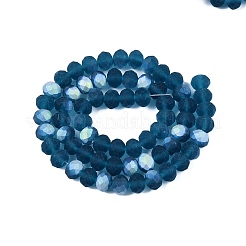 Transparent Glass Beads Strands&nbsp;X-EGLA-A044-T8mm-MB27