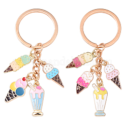 Alloy Enamel Keychain&nbsp;KEYC-YW00195-01