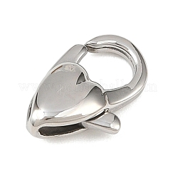 316 Stainless Steel Lobster Claw Clasps&nbsp;STAS-C154-03A-P