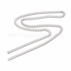 Tarnish Resistant 304 Stainless Steel Cobs Chains&nbsp;STAS-I137-03P