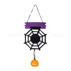 Halloween Theme Felt Cloth Hanging Door Signs&nbsp;HJEW-B005-01