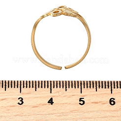 304 Stainless Steel Adjustable Cuff Rings&nbsp;LS-RJEW-S628-03G
