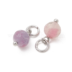 Natural Plum Blossom Tourmaline Pendants&nbsp;PALLOY-JF05440-01