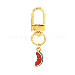 6Pcs Alloy Enamel Fruits Pendant Decorations&nbsp;HJEW-JM04032