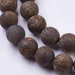 Natural Bronzite Bead Strands&nbsp;G-J376-32-10mm