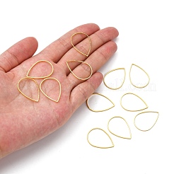Brass Linking Rings&nbsp;EC03117x25mm-G