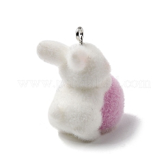 Easter Opaque Resin Pendants&nbsp;RESI-F062-03D