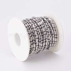 Tarnish Resistant 304 Stainless Steel Ball Chains&nbsp;CHS-F003-08P-A