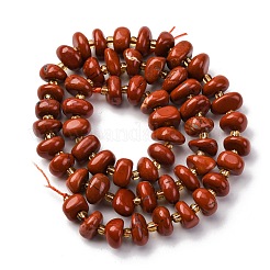 Natural Red Jaseper Beads Strands&nbsp;G-RM250109-A8
