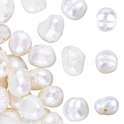 1 Strand Natural Cultured Freshwater Pearl Beads Strands&nbsp;PEAR-PA0001-01