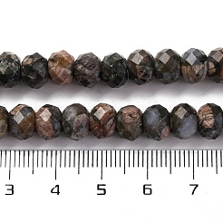 Natural Glaucophane Beads Strands&nbsp;G-K380-A45-01