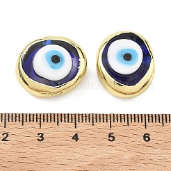 Handmade Evil Eye Lampwork Beads&nbsp;LAMP-D006-08G-11
