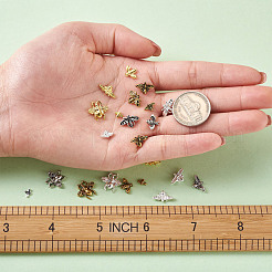 Bees Alloy Cabochons&nbsp;MRMJ-TA0001-16