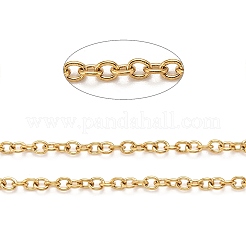 1Roll 304 Stainless Steel Cable Chains&nbsp;CHS-UN0001-26