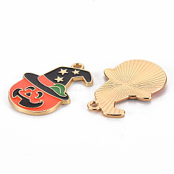 Eco-Friendly Alloy Enamel Pendants&nbsp;LS-ENAM-T011-53-NR