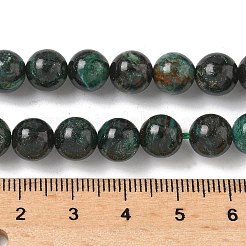 Natural Fuchsite Beads Strands&nbsp;G-G271-B03-8mm