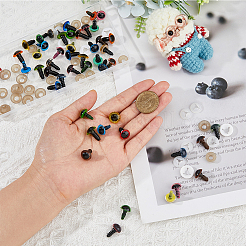 15 Styles Plastic Doll Craft Eyes&nbsp;DIY-FH0006-80