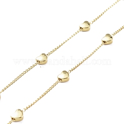 Handmade Brass Twisted Chains&nbsp;X-CHC-I006-06G