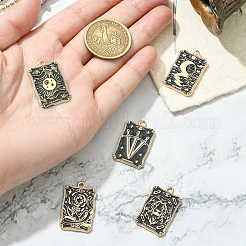 10Pcs 5 Styles Alloy Enamel Pendants&nbsp;ENAM-FP0001-89