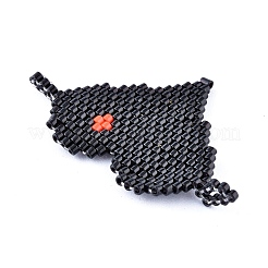 Handmade Seed Beads Links Connectors&nbsp;SEED-I012-26
