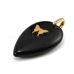 Natural Obsidian Pendants&nbsp;G-G470-02G-10